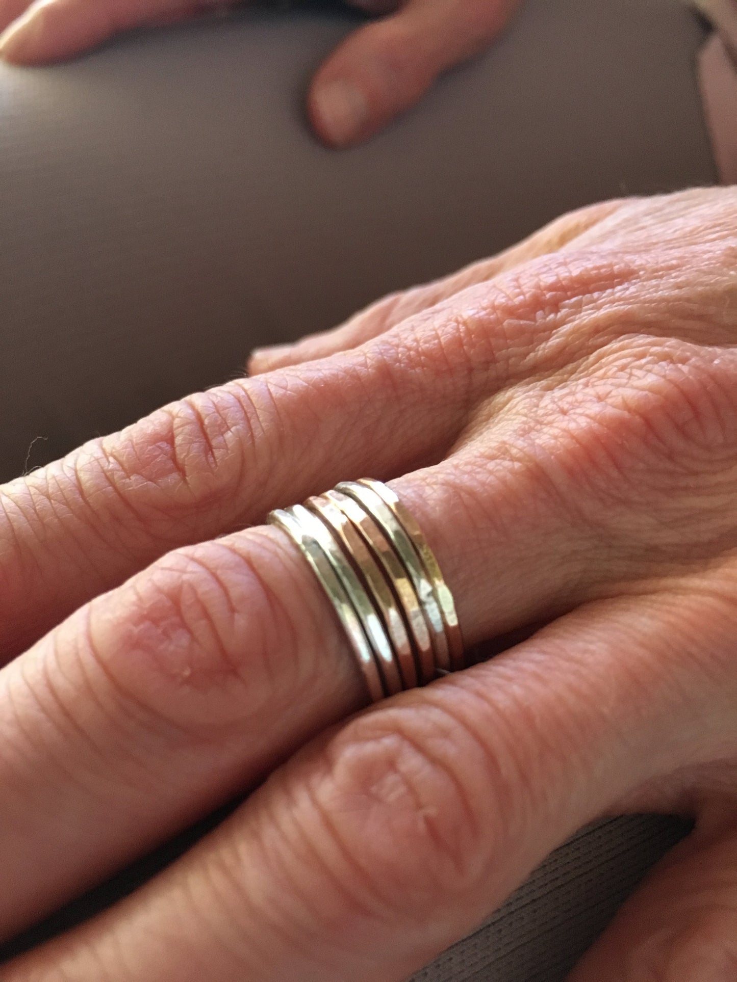 Rustic Stacking Rings